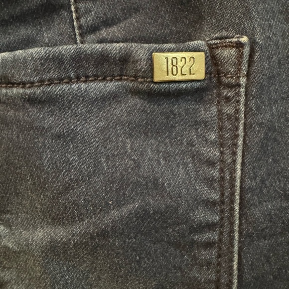 1822 Denim Women's Jogger Jeans with Stretch High Elastic Waist Rise Size 8 - Picture 3 of 8